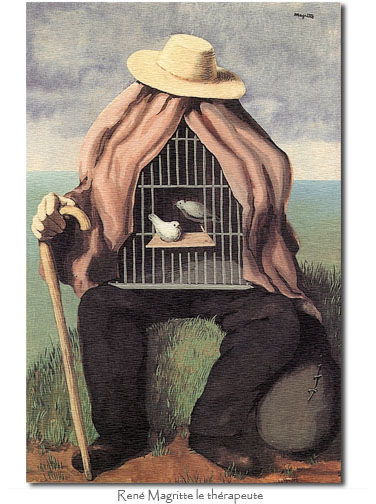 Le thérapeute - René Magritte
